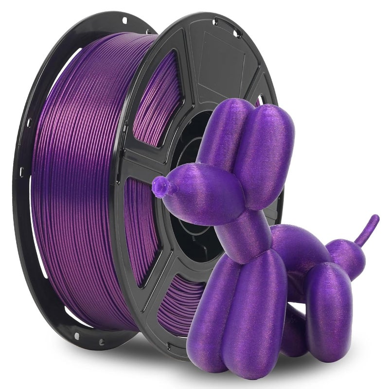 FLASHFORGE Rapid PLA Filament 1.75mm Aurora Purple, 500mm/s High Speed Printing, 3D Printer Filament 1kg Spool, Dimensional Accuracy +/- 0.02mm, Enjoy Exceptional Print Quality - Image 1